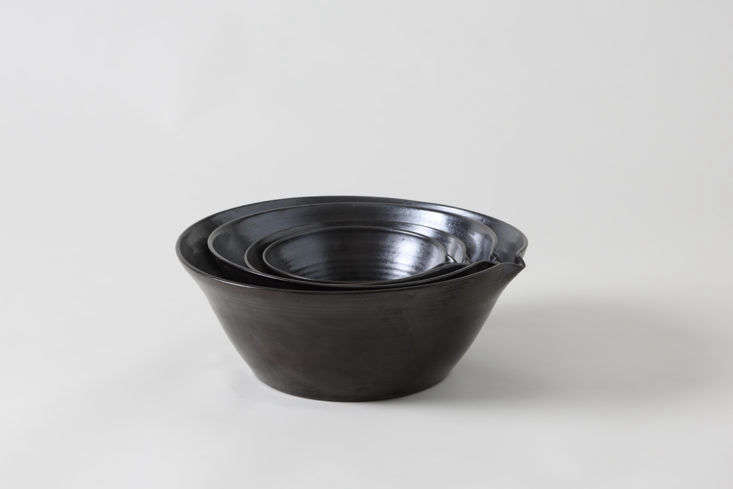 the kam stacking mixing bowls by brooklyn based ceramicist eric bonnin are made 15