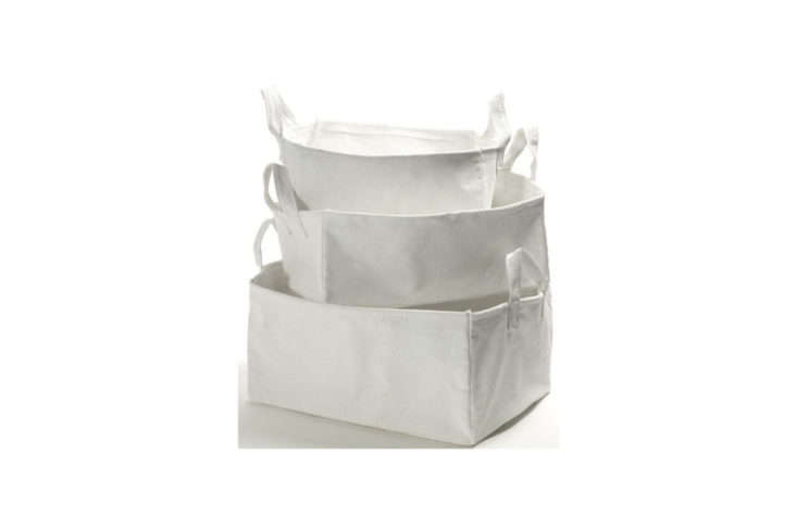the serax canvas nesting bins, by marie michielssen, are so handsome, it&#8 18