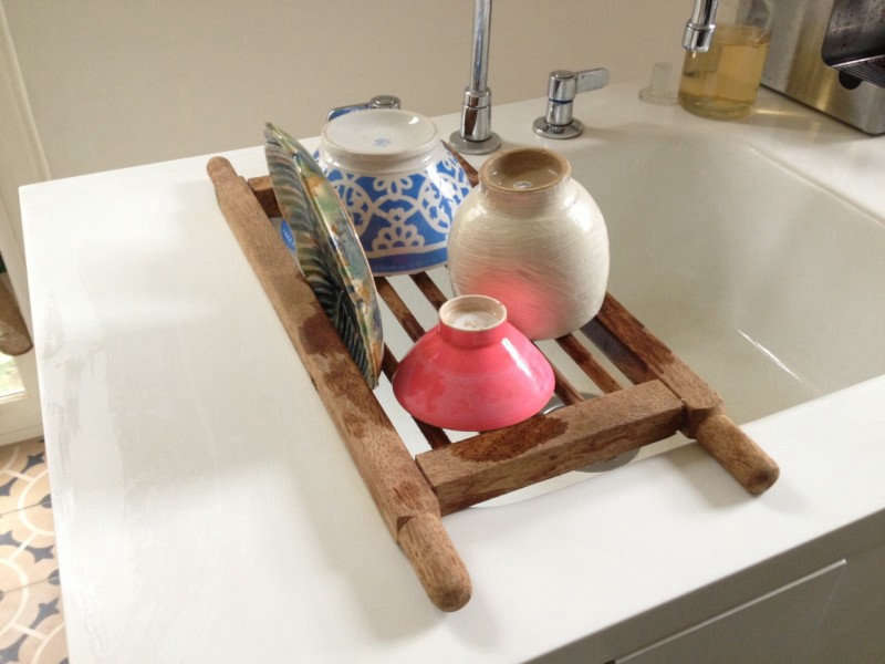 the tornillo wooden dish rack< is made from tornillo, a south american hardw 15