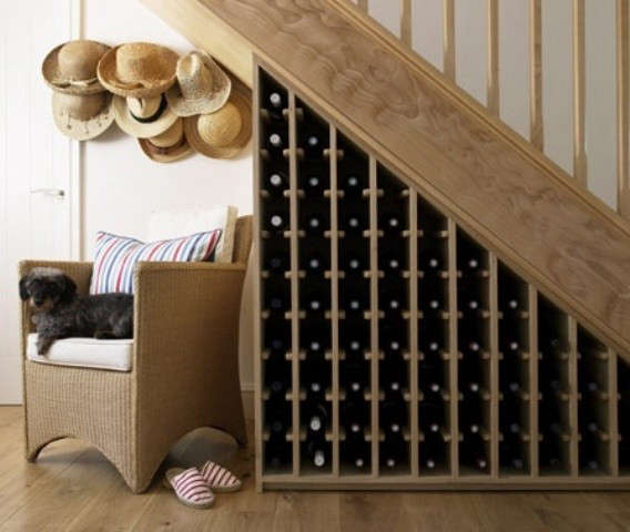 6 Under the Stairs Wine Cellars The Organized Home