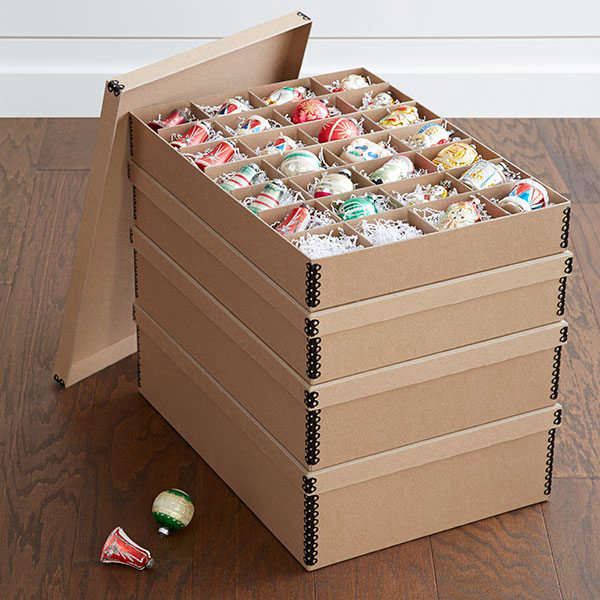 Christmas ornament sales storage totes