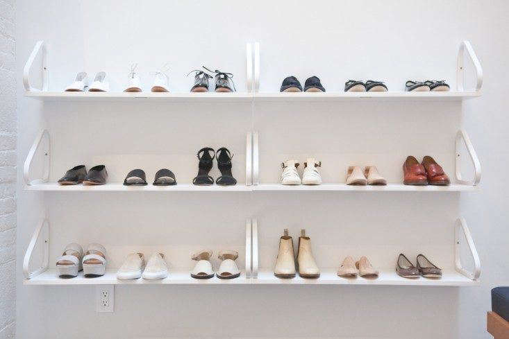 Wall mounted shoe storage solutions top