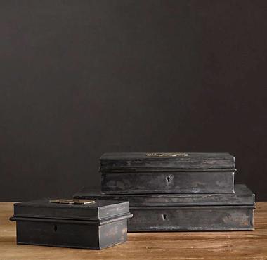 Document Boxes: A Treasure Trove at Restoration Hardware
