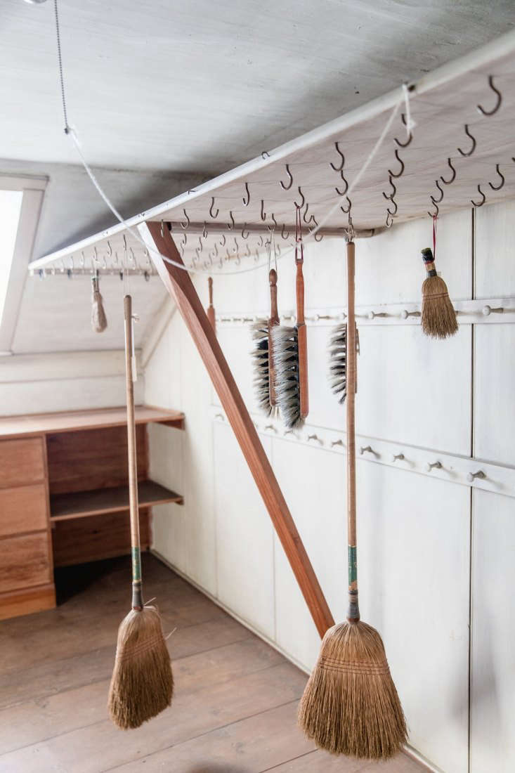 Hooks in Closet at Canterbury Shaker Village, Photo by Erin Little