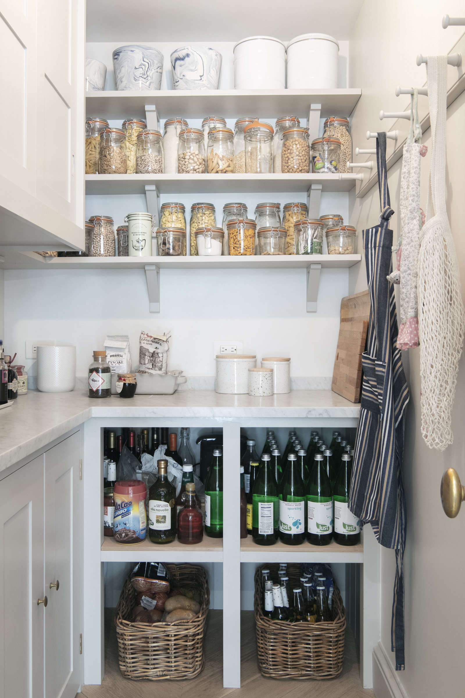 Organizing Your Pantry, What To Use Line Pantry Shelves